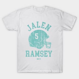 Jalen Ramsey Miami Helmet Font T-Shirt